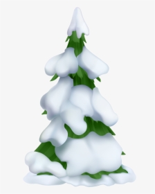 Pin By Pngsector On - Snowy Christmas Tree Clipart, Transparent Png, Transparent PNG
