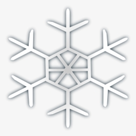 Snow Flake Icon 4 - Snow Icon Png White, Transparent Png, Transparent PNG