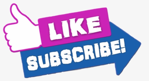 Blue Subscribe Png - Like And Subscribe Logo Png, Transparent Png, Transparent PNG