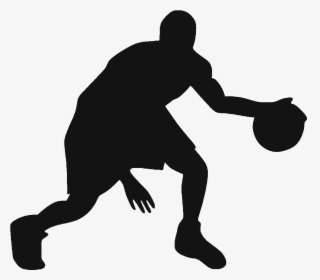 Clip Art Basketball Player Vector Graphics Silhouette - Basketball Silhouette Clipart, HD Png Download, Transparent PNG