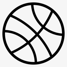Basketball Outline Png - Tennis Ball Outline Png, Transparent Png, Transparent PNG