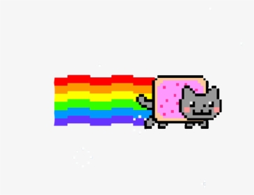 Nyan Cat No Background, HD Png Download, Transparent PNG