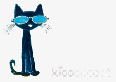 Pete The Cat With Glasses Clipart T-shirt Transparent - Pete The Cat With Sunglasses, HD Png Download, Transparent PNG
