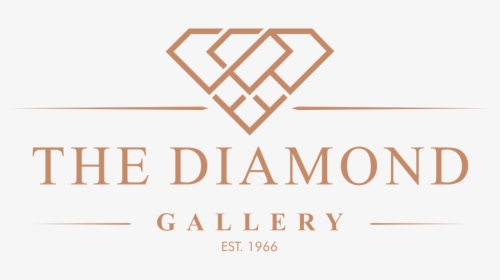 The Diamond Gallery - Rose Gold Diamond Logo, HD Png Download, Transparent PNG