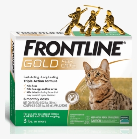 Product Box For Cats - Frontline Gold For Cats, HD Png Download, Transparent PNG