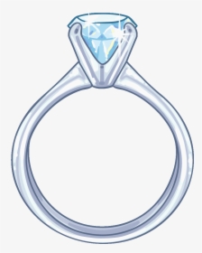 Draw Diamond Inspirational Item Detail Engagement Itembrowser - Wedding Ring Drawing Png, Transparent Png, Transparent PNG