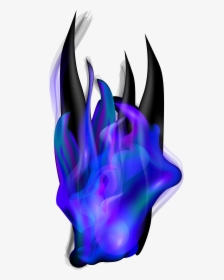 Purple Flame Fire - Purple Flame Png, Transparent Png, Transparent PNG