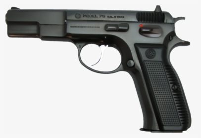 Model 75 Hand Gun Png Image - Cz 75 Png, Transparent Png, Transparent PNG