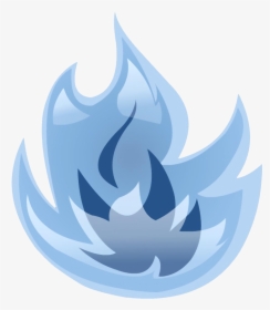Blue Flames Png Transparent Clipart - Blue Flame Clipart Transparent Background, Png Download, Transparent PNG