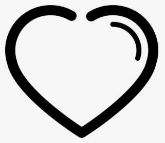 Transparent Curly Heart Outline Clipart - Heart Shape Border Png, Png Download, Transparent PNG