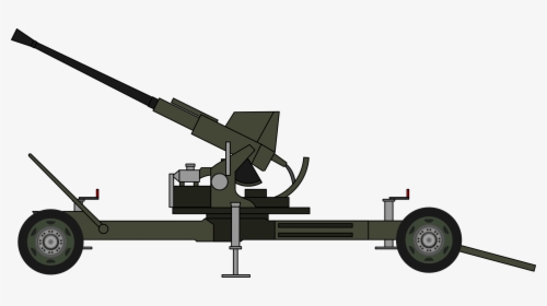 Bofors 40mm Gun Clip Arts - Artillery Gun Clipart, HD Png Download, Transparent PNG
