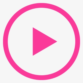 Play Button Png Pink - Pink Icon Button Png, Transparent Png, Transparent PNG