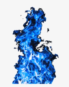 Blue Flame Transparent Images - Goblet Of Fire Flame, HD Png Download, Transparent PNG