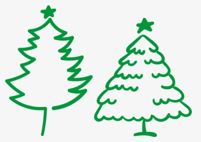Christmas Tree Illustration - 手繪 聖誕樹, HD Png Download, Transparent PNG