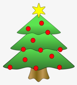 Christmas Tree Images Cartoon, HD Png Download, Transparent PNG