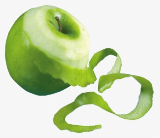 Apple Green Peeled - Peeled Apple Png, Transparent Png, Transparent PNG