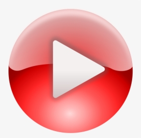 Red Youtube Play Button Png Download - Windows Media Player Play, Transparent Png, Transparent PNG