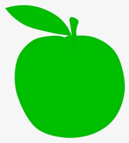 Green Apple Svg Clip Arts - Transparent Green Apple Clipart, HD Png Download, Transparent PNG
