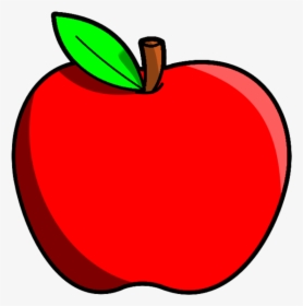 Red Apple Fruits Png Transparent Images Clipart Icons - Apple Fruit Clipart, Png Download, Transparent PNG