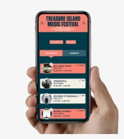 Treasure Island Hand - Iphone X Mockup Hand, HD Png Download, Transparent PNG