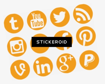 Social Icons Png Transparent - Logo Social Media Png, Png Download, Transparent PNG