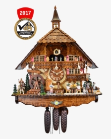 Transparent Cuckoo Clock Clipart - Traditional German Cuckoo Clock, HD Png Download, Transparent PNG