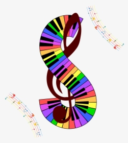 Vector Music Notes Png - Color Musical Notes Clipart, Transparent Png, Transparent PNG