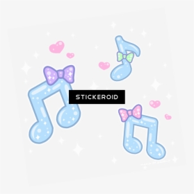 Melody Music Musically - Cute Music Notes Png, Transparent Png, Transparent PNG