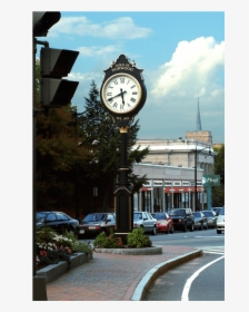 Two Dial Large Howard Street Clock Replica Norwood - Tiffany Street Clock Ny, HD Png Download, Transparent PNG