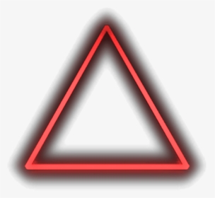 Neon Triangle Png - Red Neon Triangle Png, Transparent Png, Transparent PNG