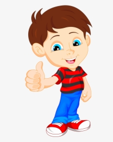 Drawing Barns Colored Pencil Clip Freeuse - Boy Thumbs Up Clipart, HD Png Download, Transparent PNG