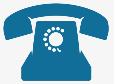 Blue Phone Icon - Telephone Icon Png Blue, Transparent Png, Transparent PNG