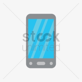 Mobile Phone Icon Vector Image - Mobile Device, HD Png Download, Transparent PNG