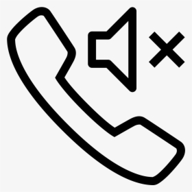 Silent Call Icon - Transparent Telephone Icon Png, Png Download, Transparent PNG