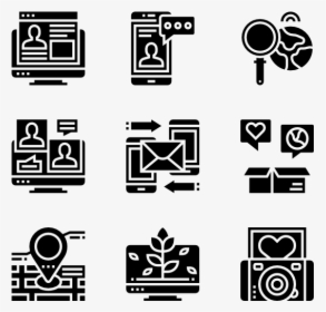 Social Media - Machine Learning Icons Png, Transparent Png, Transparent PNG