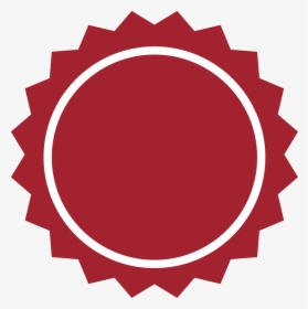 Red Round White Dot Circle Banner - Maks, HD Png Download, Transparent PNG