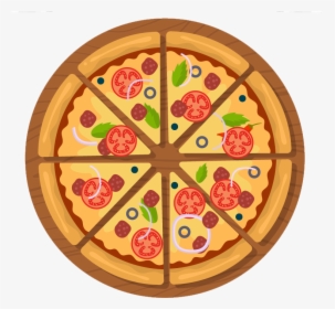 Free Pizza Png Image Vector - Pizza Vector Png Image Free, Transparent Png, Transparent PNG