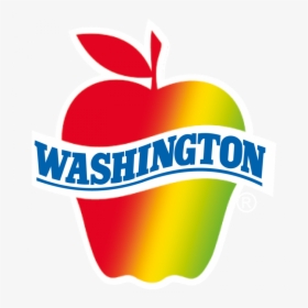 Promotional Guide & Map For The Washington Apple Commission - Washington Apple Logo Png, Transparent Png, Transparent PNG