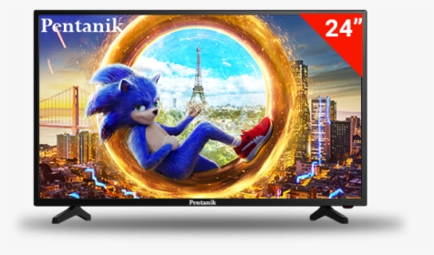 Pentanik Basic 24 Inch Led Tv - Sonic The Hedgehog 2019 Movie, HD Png Download, Transparent PNG