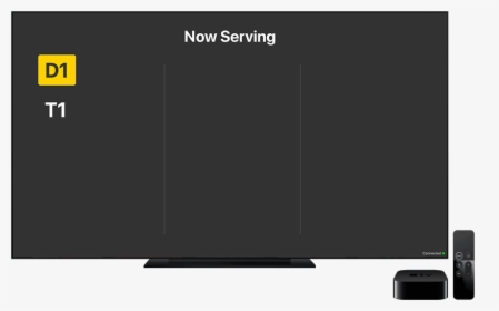 Dinlr Tv With Self-collect Order Ticket Number - Led-backlit Lcd Display, HD Png Download, Transparent PNG