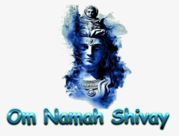 Om Namah Shivay - Lord Shiva Oil Painting, HD Png Download, Transparent PNG