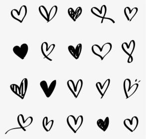 Free Hand Drawn Heart Logo, HD Png Download, Transparent PNG