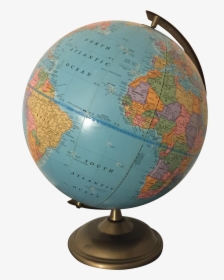 Globe Clipart Vintage - Vintage Globe Png, Transparent Png, Transparent PNG