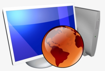 File - Computer-globe - Computer Png, Transparent Png, Transparent PNG