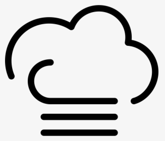 Cloudy Foggy Windy Weather Symbol Svg Png Icon Free - Fog Weather Symbol, Transparent Png, Transparent PNG