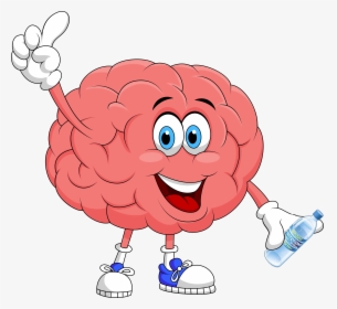 Brain Clipart Smart Brain - Cartoon Images Of Brains, HD Png Download, Transparent PNG