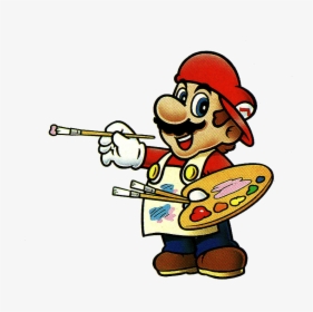 Mario Paint Mario, HD Png Download, Transparent PNG