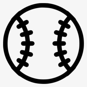 Ball Baseball - Baseball Icon, HD Png Download, Transparent PNG