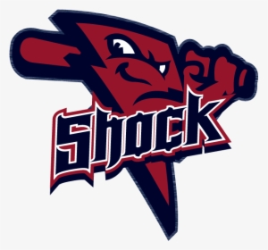 Shock Baseball Logo, HD Png Download, Transparent PNG