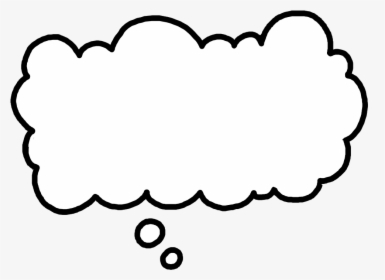 Clouds Clipart Thought Bubble - Thought Bubble Gif, HD Png Download, Transparent PNG